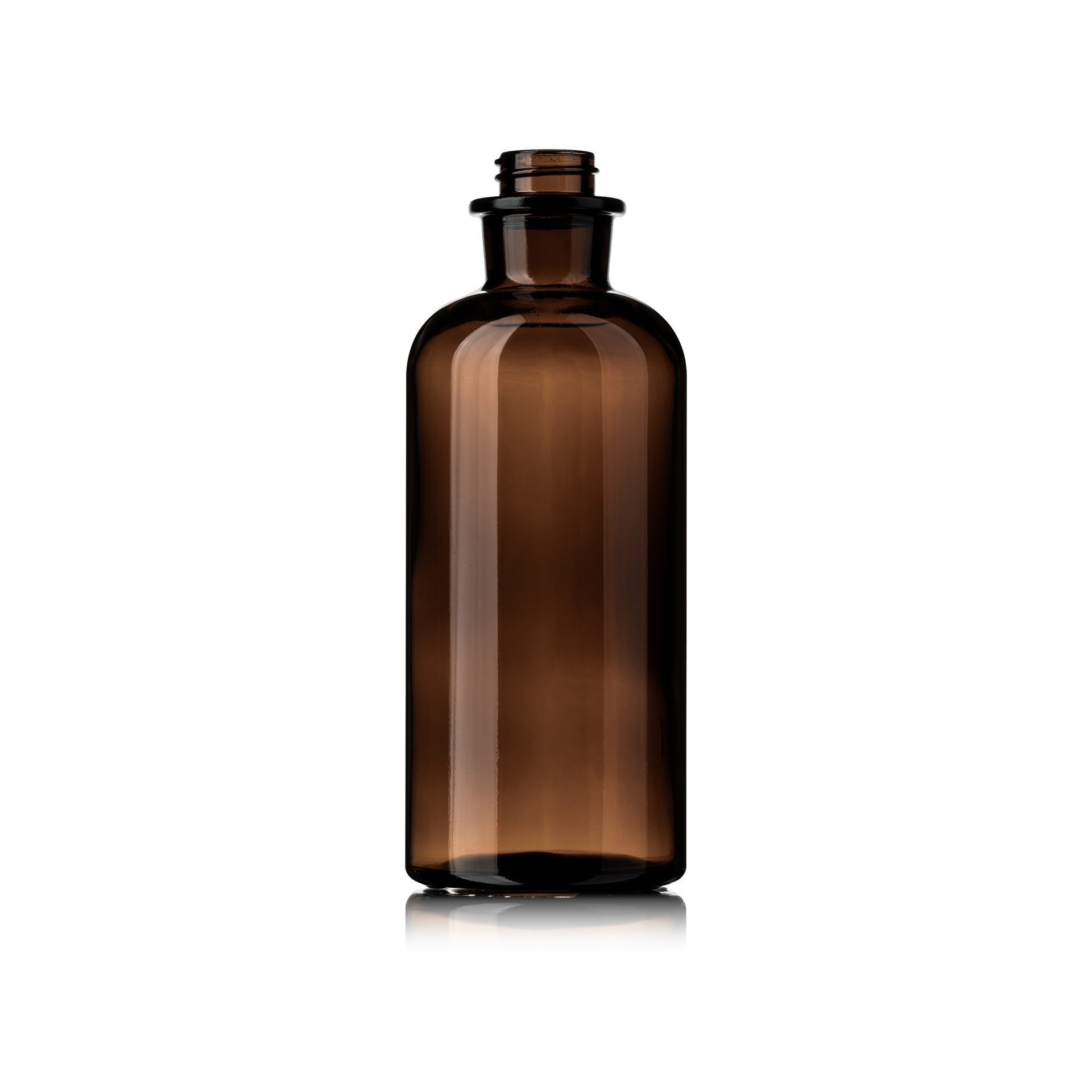 Cosmetic bottle Magister 200ml, 22/400, Amber Brown