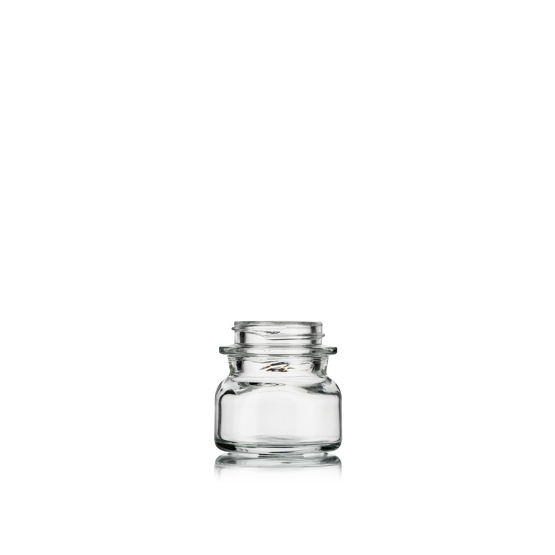 Cosmetic jar Magister 50ml, 38/400, Extra Flint