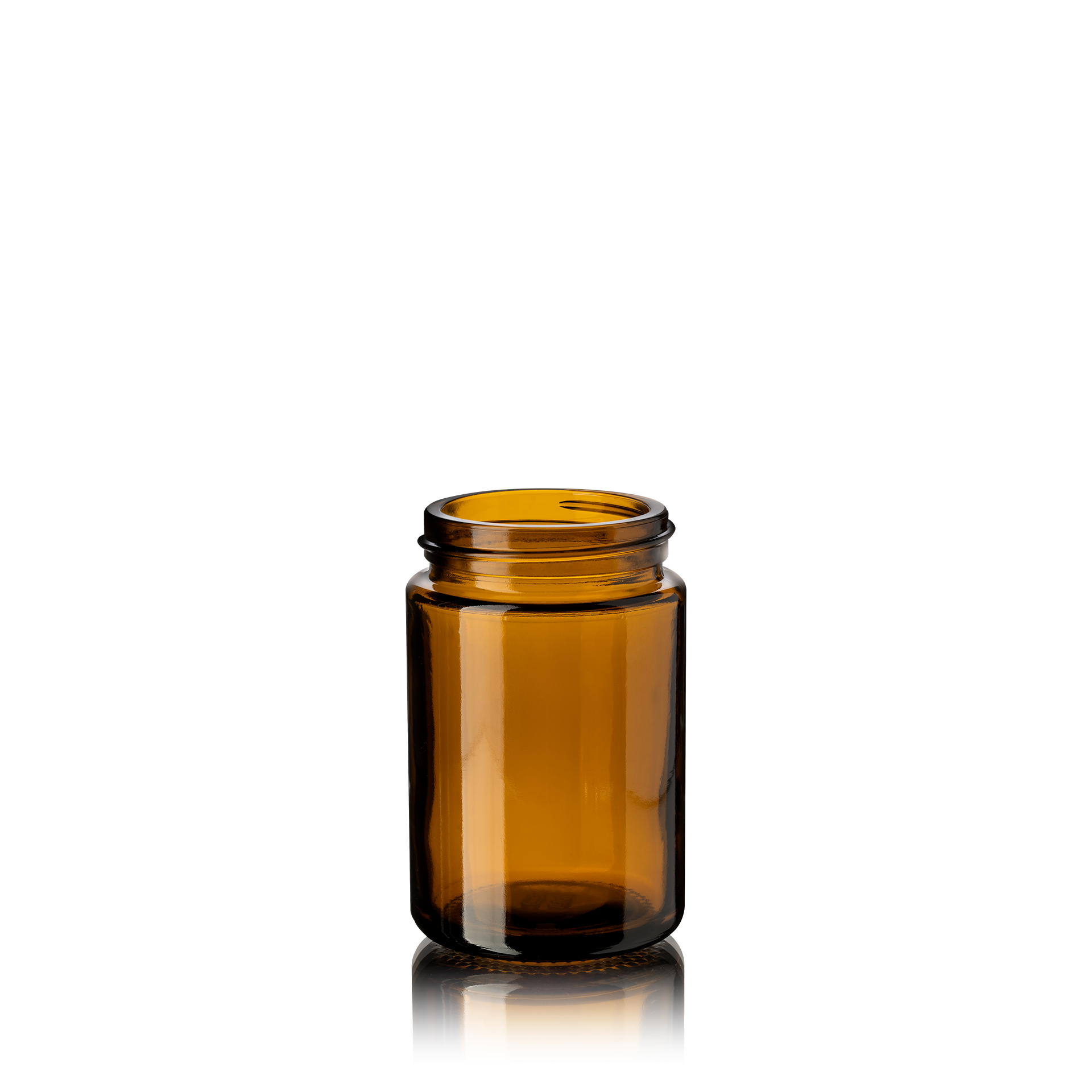 Wide neck jar Viola 100ml, 48/400, Amber