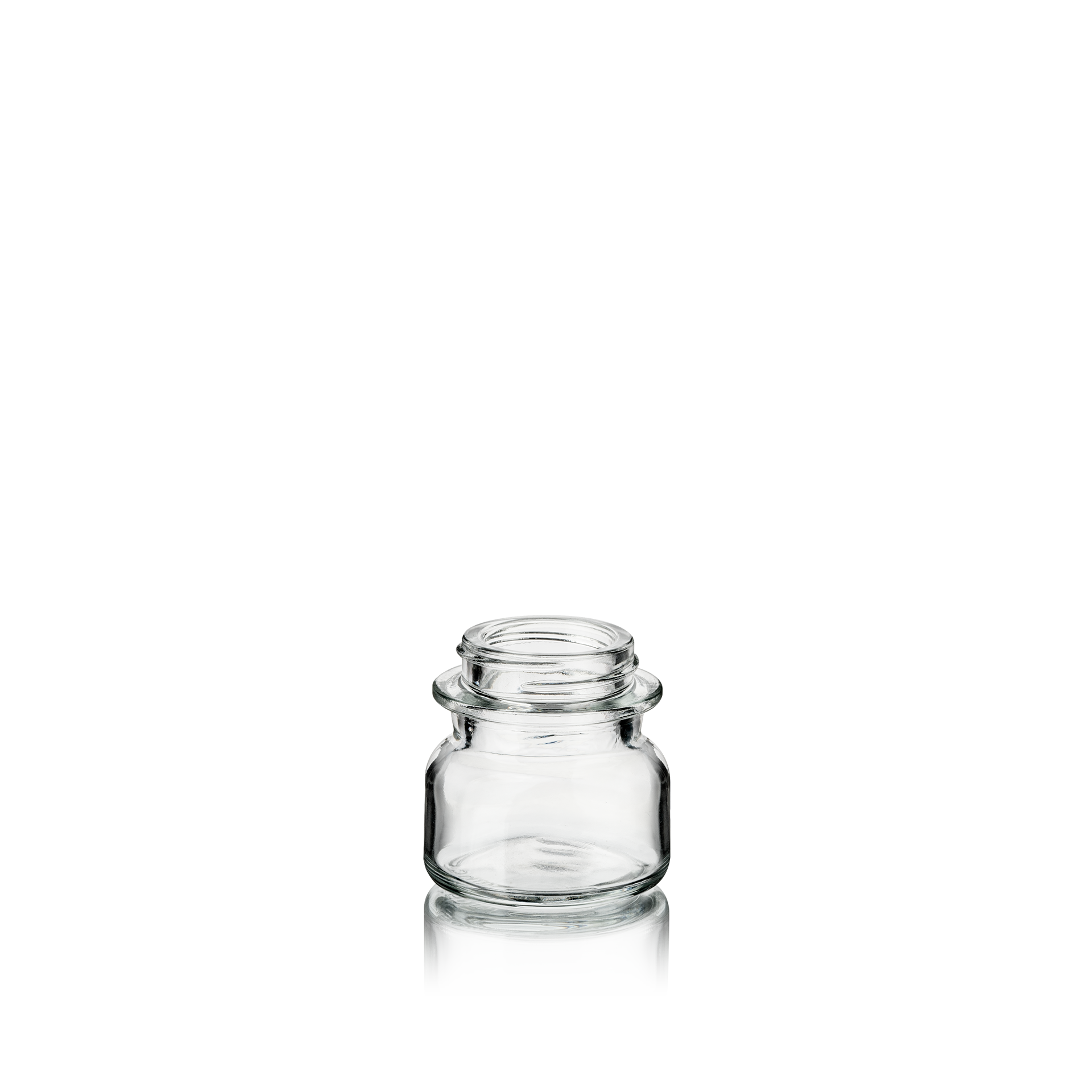 Cosmetic jar Magister 50ml, 38/400, Extra Flint