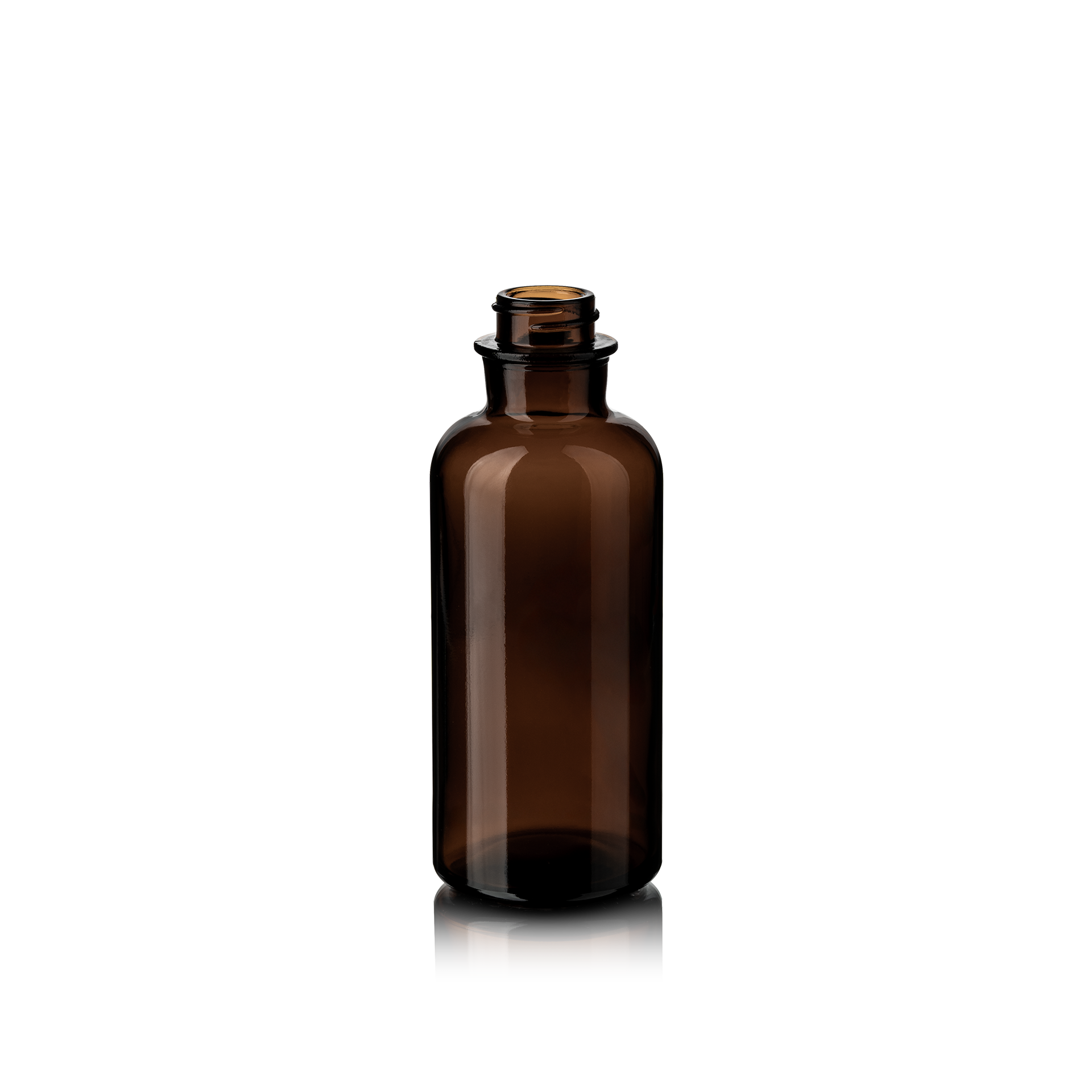 Cosmetic bottle Magister 100ml, 22/400, Amber Brown