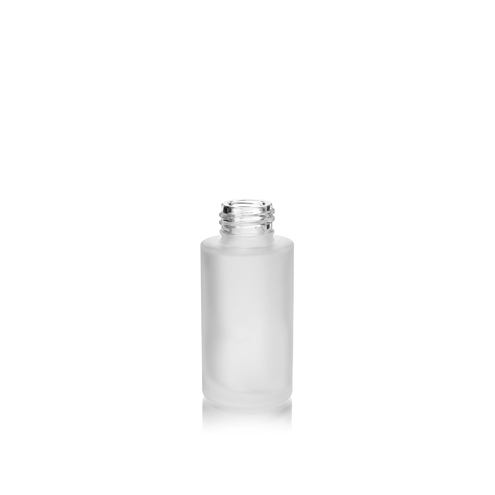 Cosmetic bottle Laurel 50ml, 24/410, Flint, acid frosted