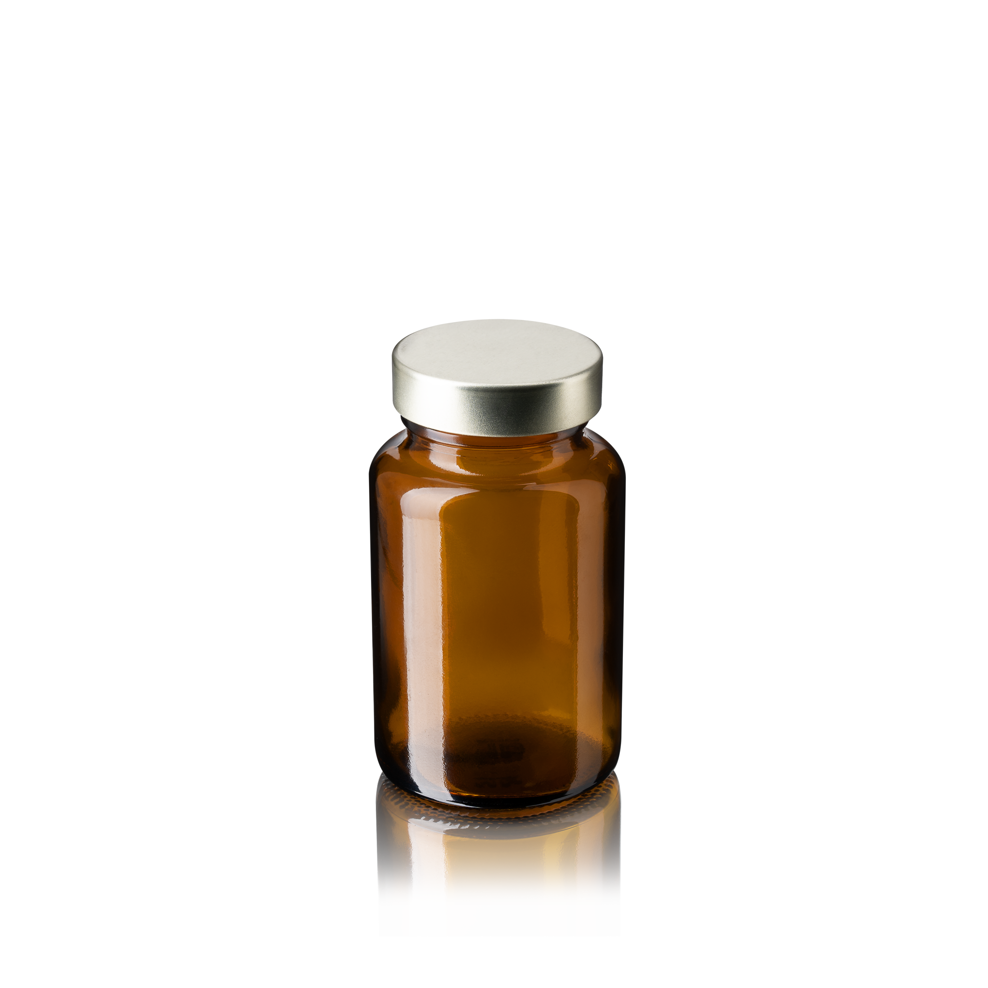 Vitamin jar Juniper 100ml, 38/400, Amber