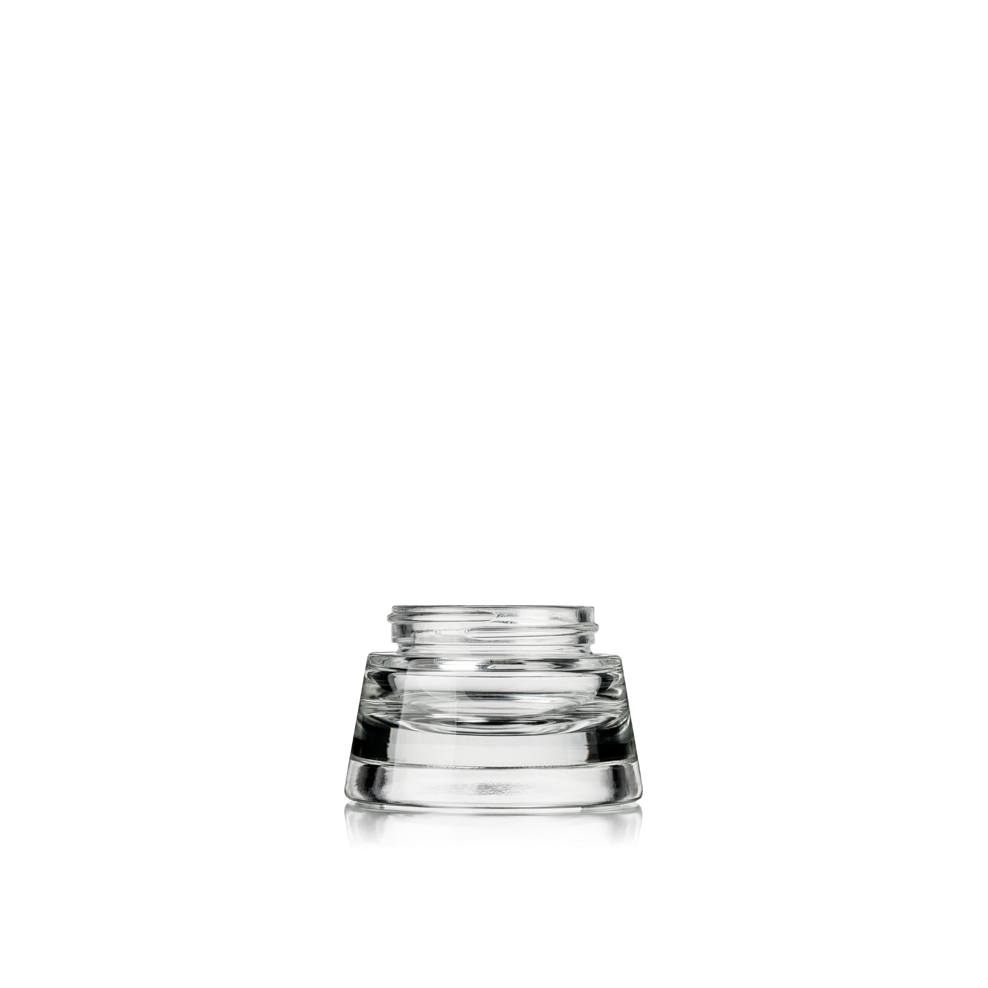 Cosmetic jar DA Lumiere, 50ml, 58/400, Extra Flint