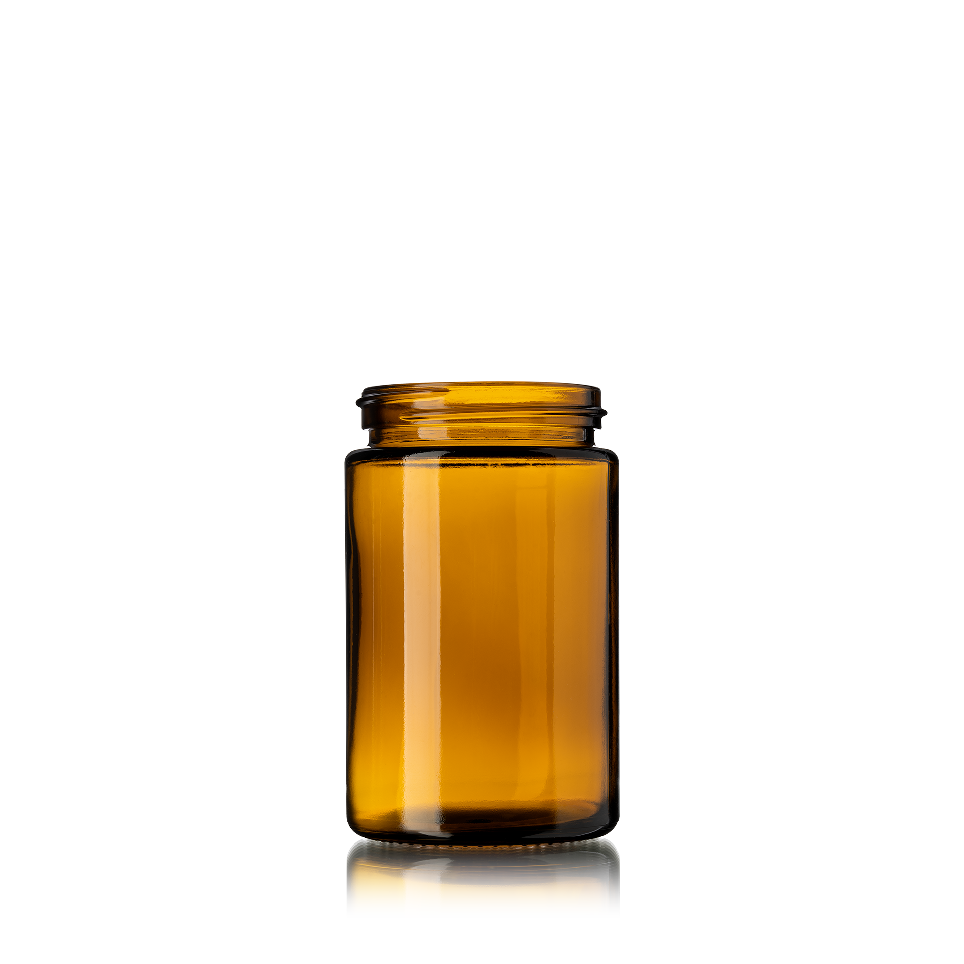 Wide neck jar Viola 150ml, 53/400, Amber
