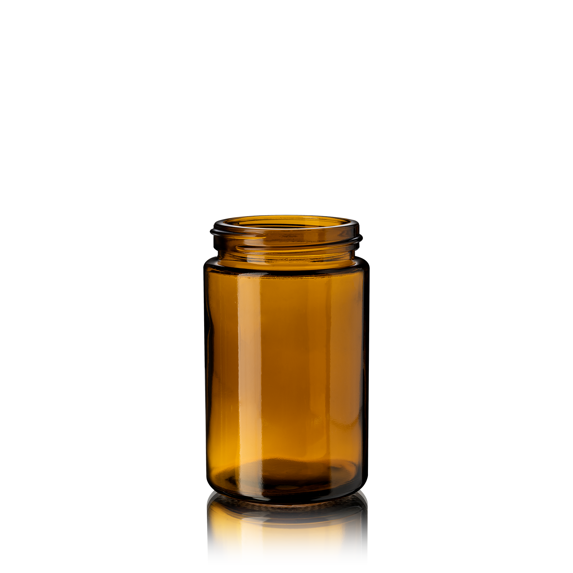 Wide neck jar Viola 150ml, 53/400, Amber