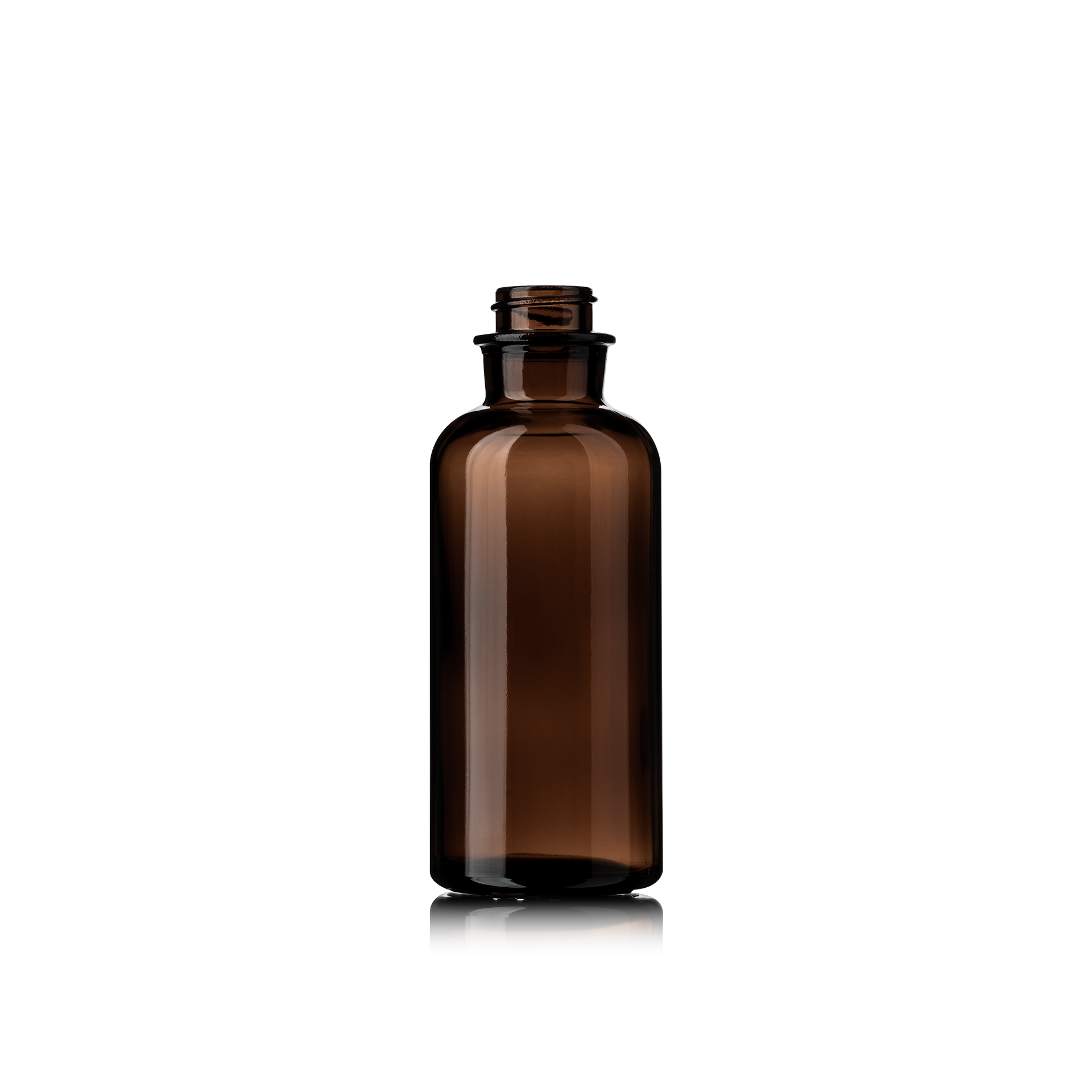 Cosmetic bottle Magister 100ml, 22/400, Amber Brown