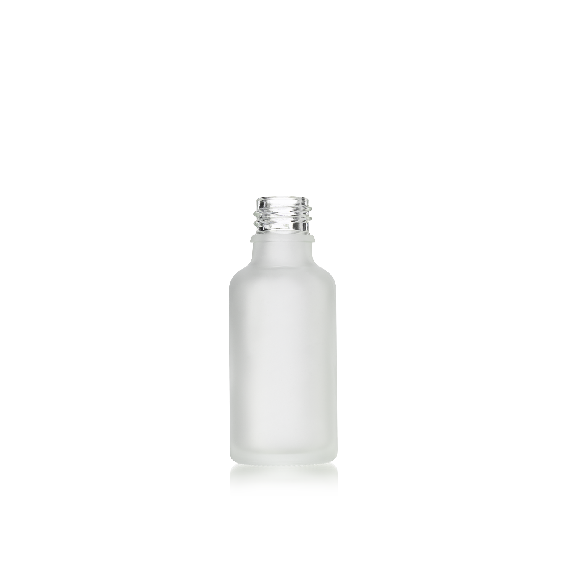 Dropper bottle Ginger 30ml, DIN18, Flint, frosted