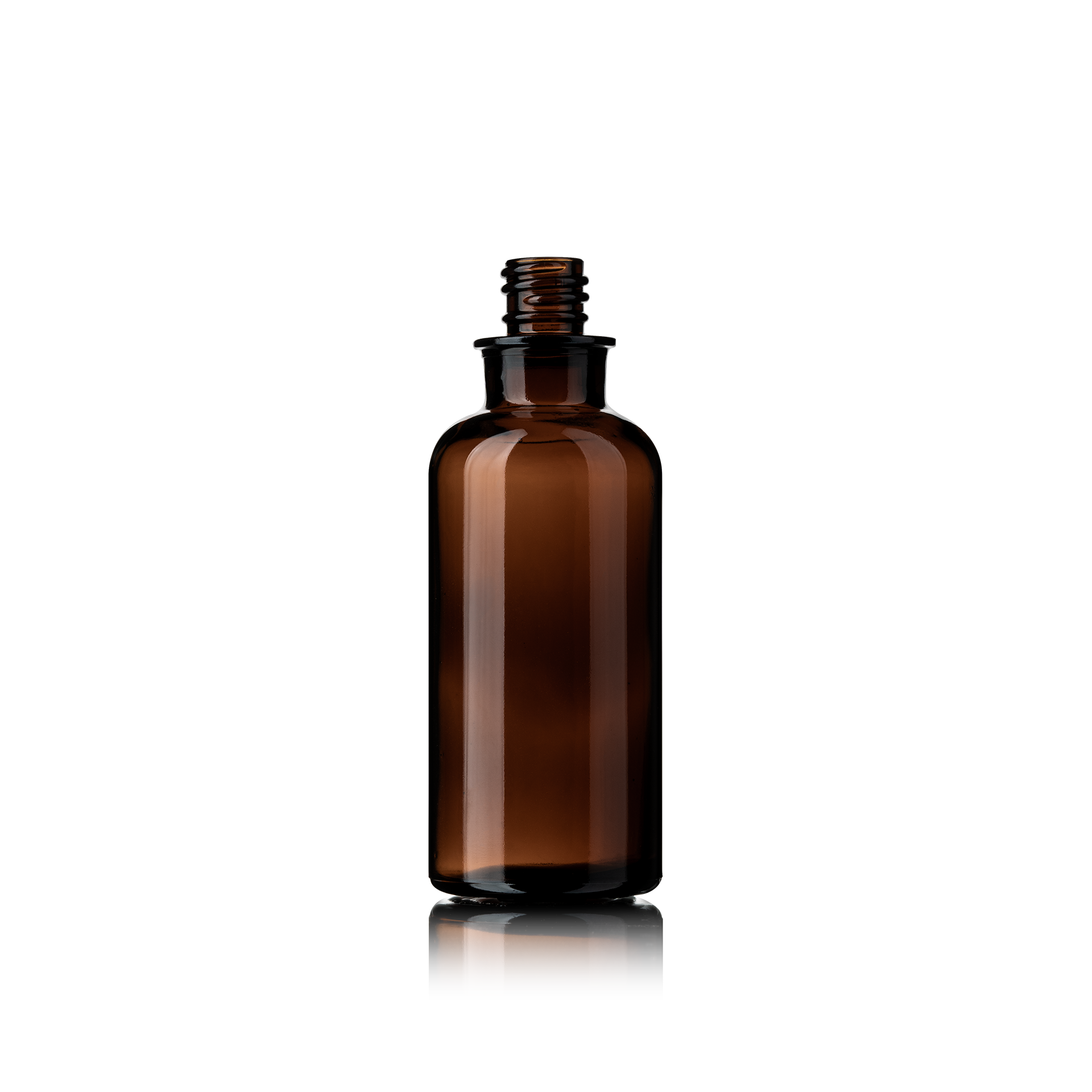 Cosmetic bottle Magister 100ml, 18/415, Amber Brown