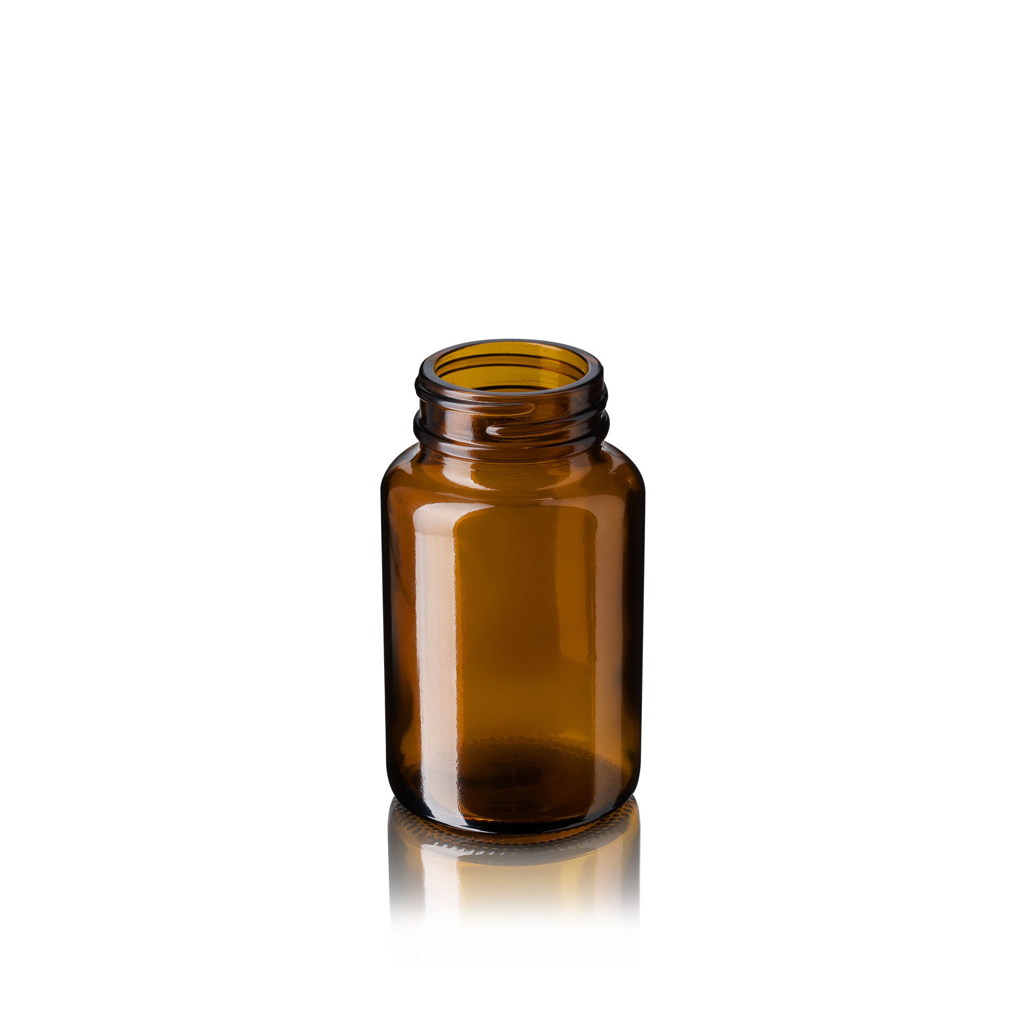 Vitamin jar Juniper 100ml, 38/400, Amber