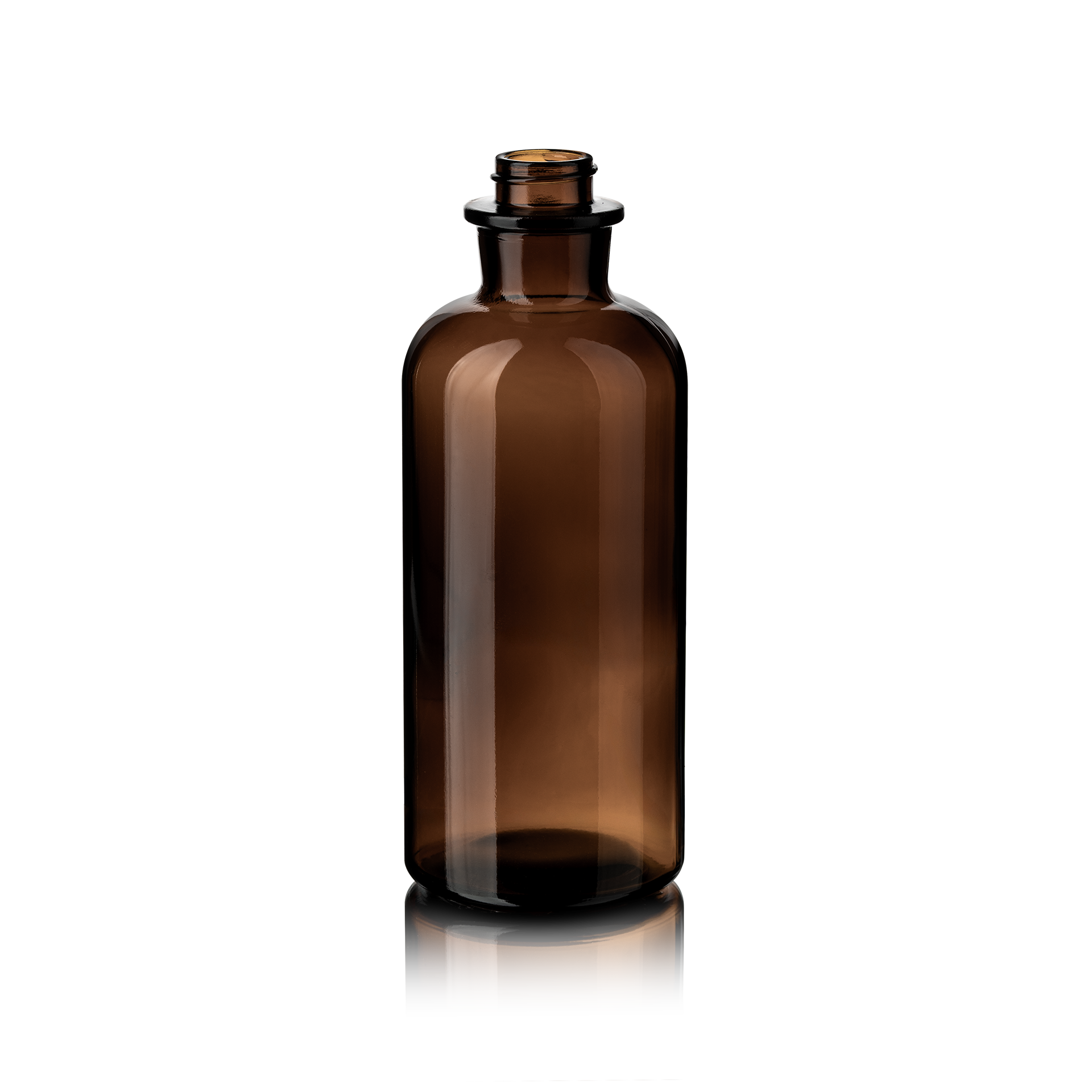 Cosmetic bottle Magister 200ml, 22/400, Amber Brown