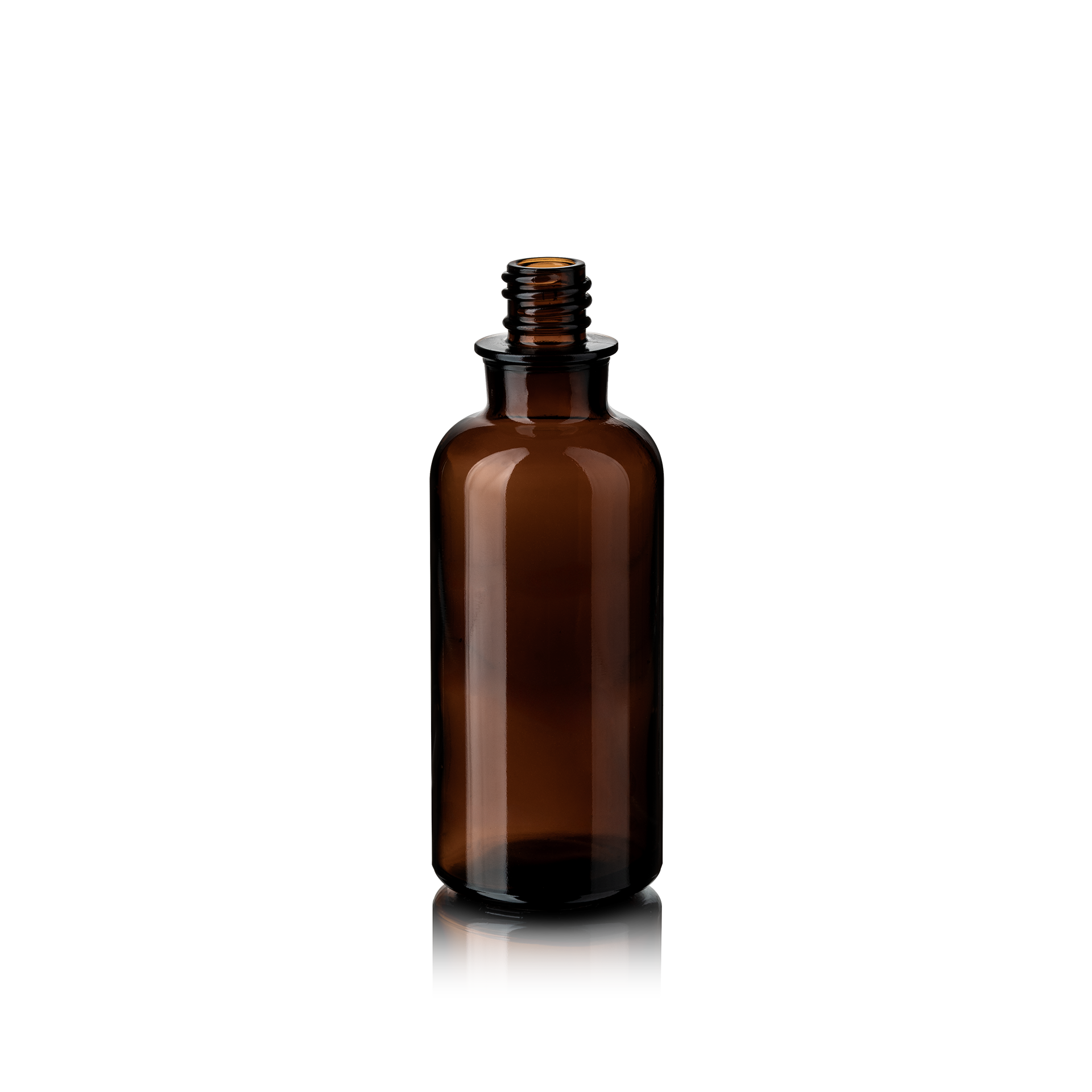 Cosmetic bottle Magister 100ml, 18/415, Amber Brown